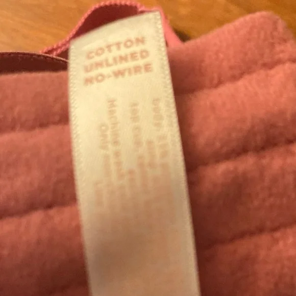 Cacique Pink gingham cotton bra 44C - Picture 4 of 4